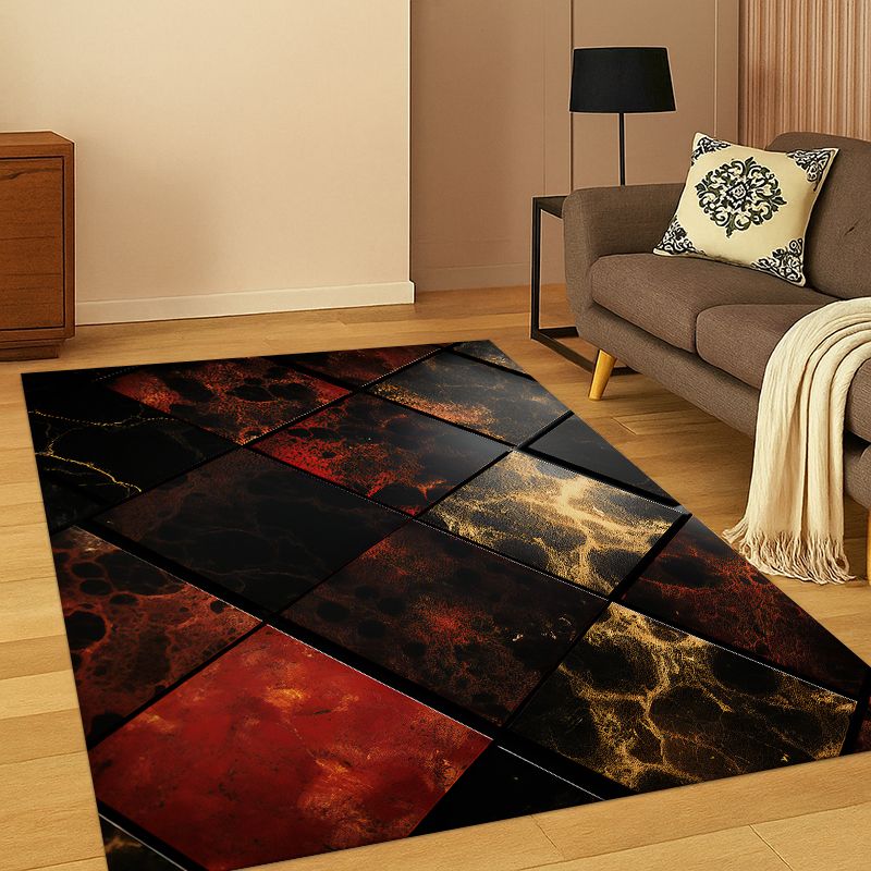 Kids Outdoor Flooring - Alfombra de Lujo de Mármol Colorido