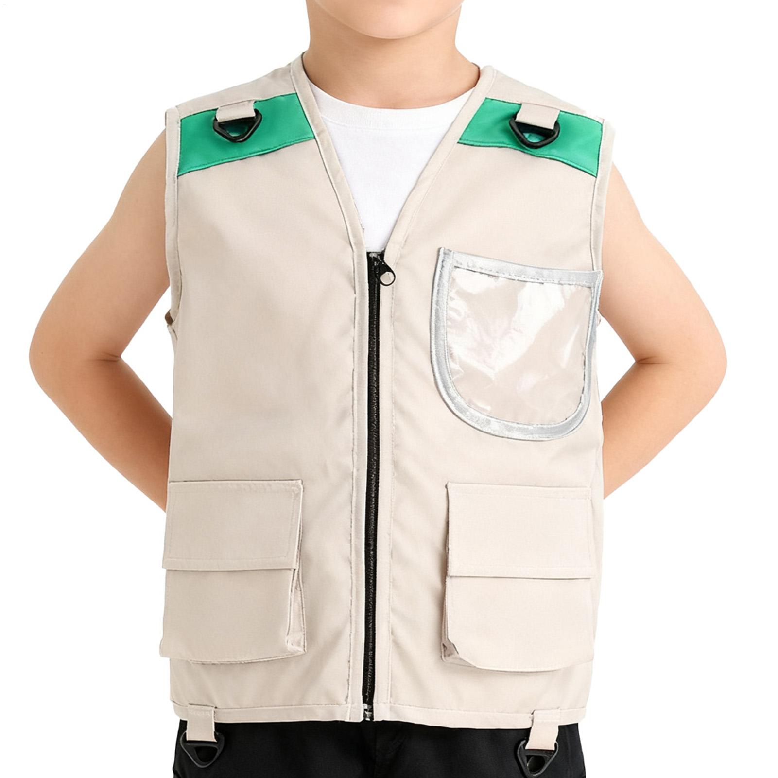 Kids Outdoor Adventure Kit - Chaleco de Explorador para Niños, Disfraz