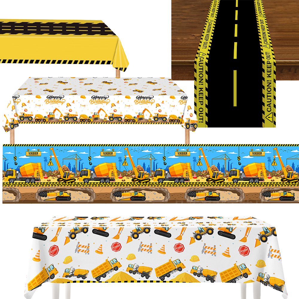 Kids Outdoor Excavator - Decoración para Fiesta de Vehículos de