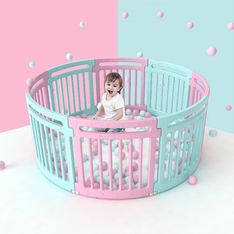 Kids Outdoor Fence - Valla de seguridad para bebés, corralito