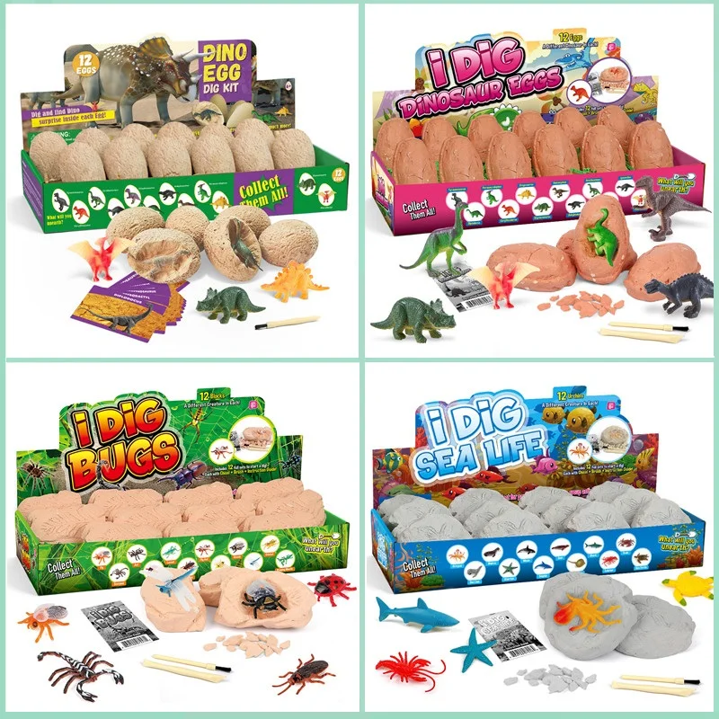 Kids Outdoor Excavator - Kit de Excavación de Huevos de