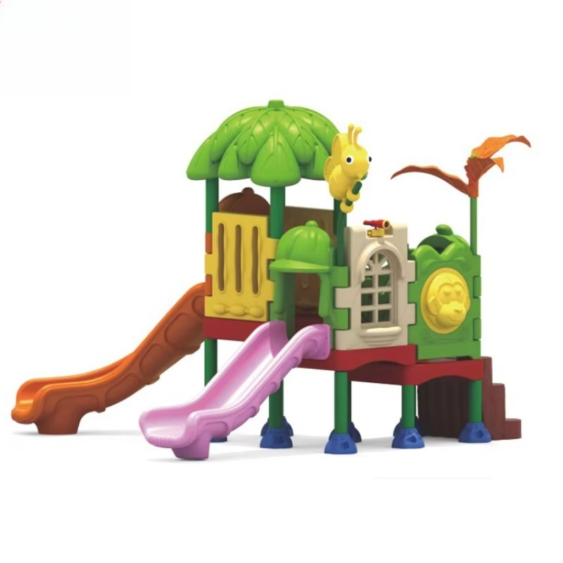 Kids Outdoor Playground - Juego Interactivo Familiar, Toboganes Resistentes para