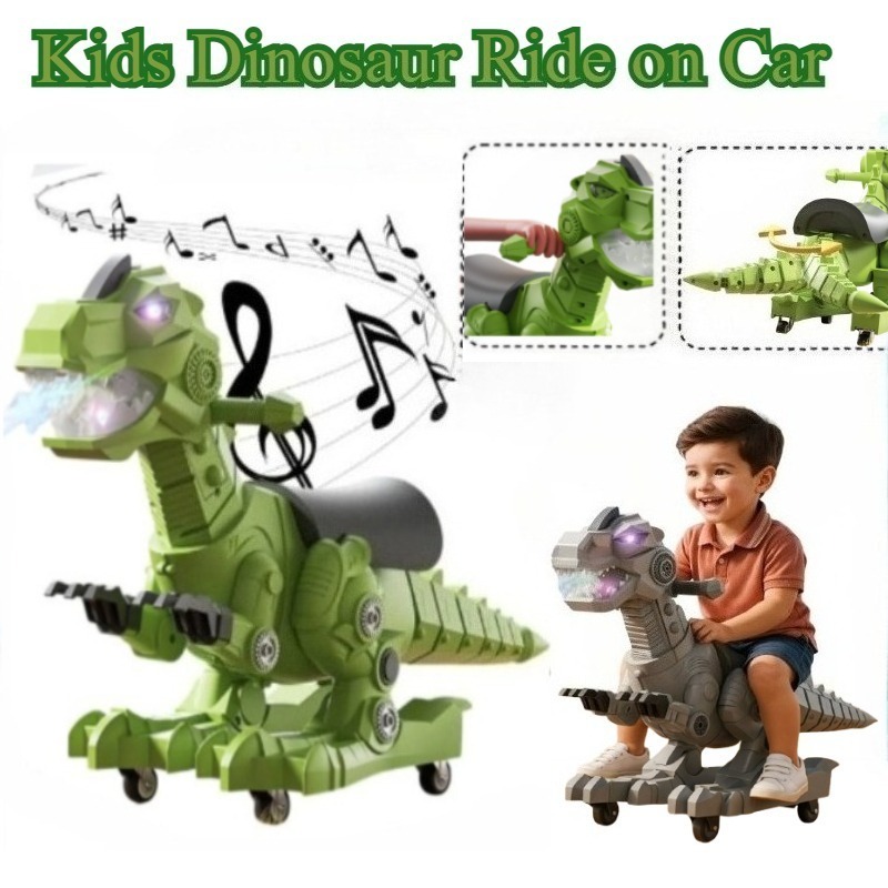Kids Outdoor Adventure - Paseo de dinosaurios en juguetes para