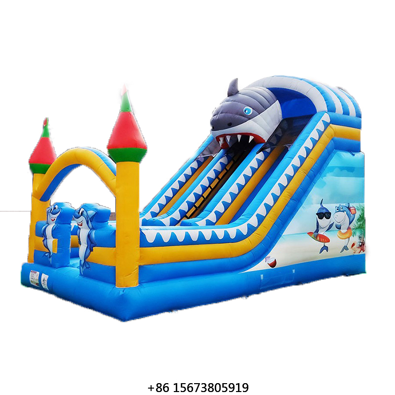 Kids Outdoor Playground - Tobogán Inflable Pequeño de PVC Grueso