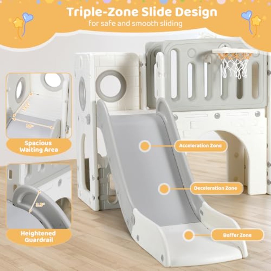 Set de Juego 9 en 1 para Niños - Kids Outdoor Playground reseña y precio
