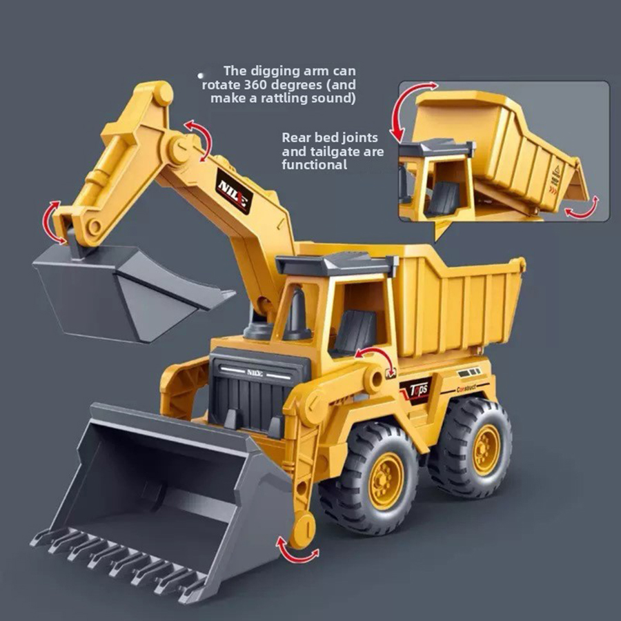 1 unidad de camión excavadora  - Kids Outdoor Excavator reseña y precio