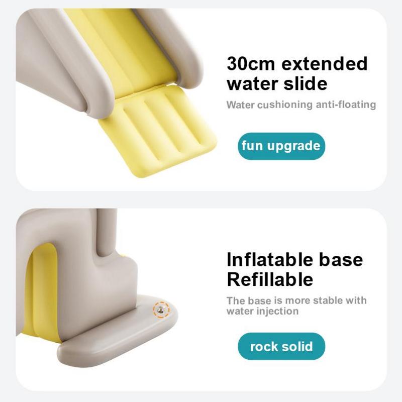 Tobogán acuático inflable para - Kids Outdoor Playground reseña y precio