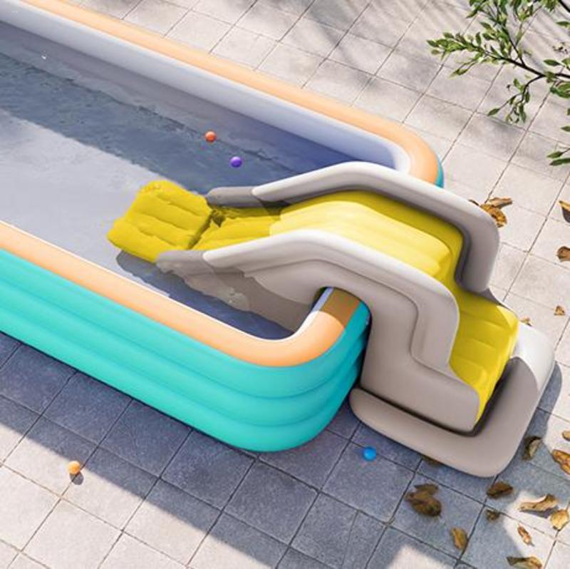 Tobogán acuático inflable para - Kids Outdoor Playground reseña y precio