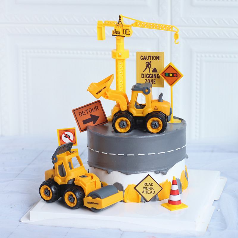 Excavadora grúa Tractor pastel - Kids Outdoor Excavator reseña y precio