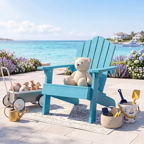 Silla Adirondack para niños, s - Kids Outdoor Adirondack Chair reseña y precio