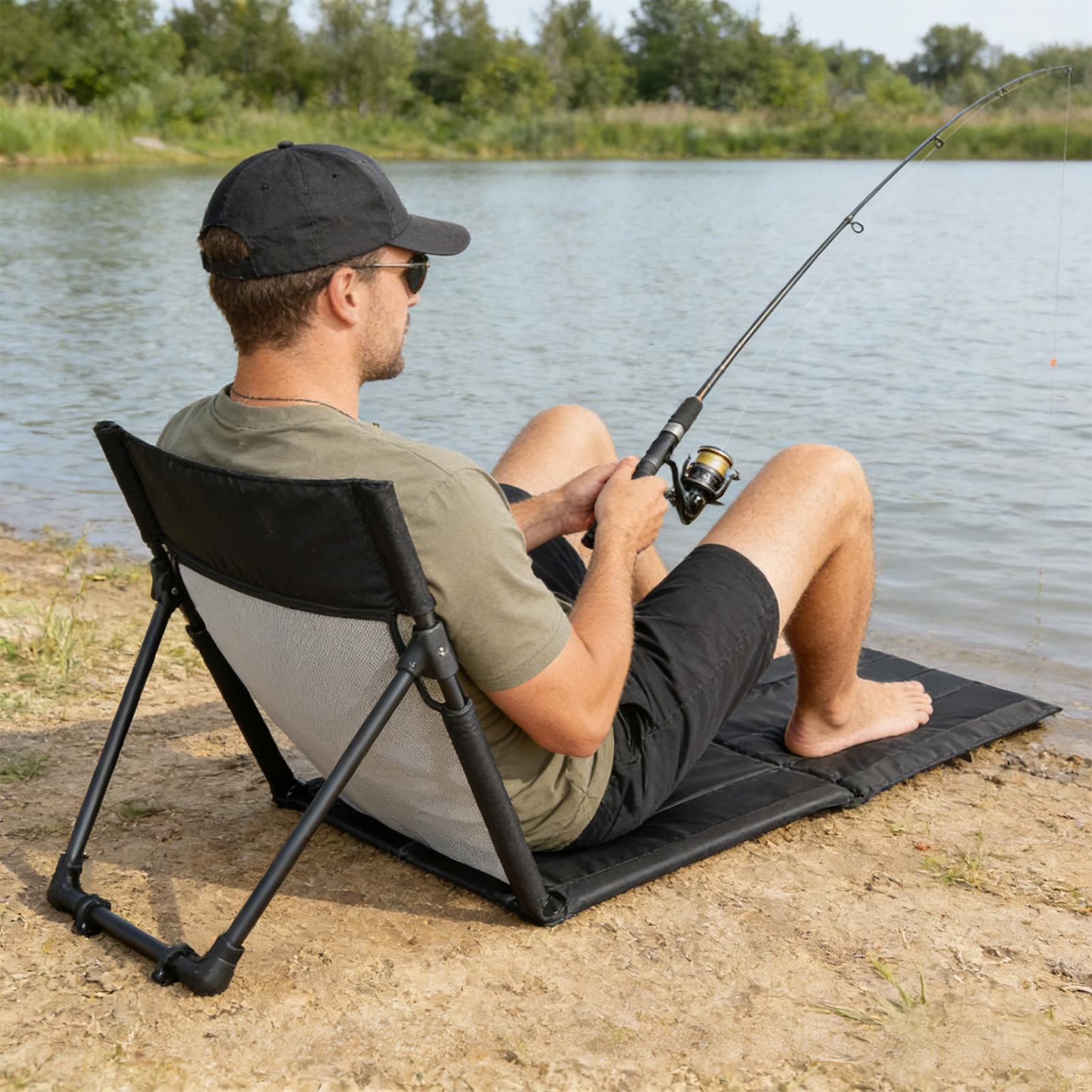 Silla de playa plegable, colch - Kids Outdoor Loungers reseña y precio