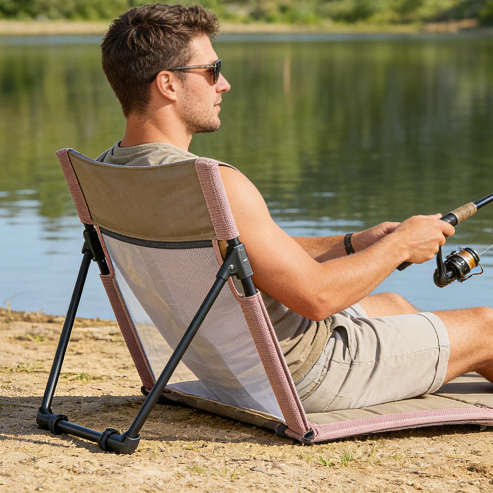 Silla de playa plegable, colch - Kids Outdoor Loungers reseña y precio