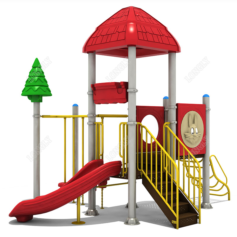 Tobogán de Plástico Rojo para  - Kids Outdoor Area reseña y precio