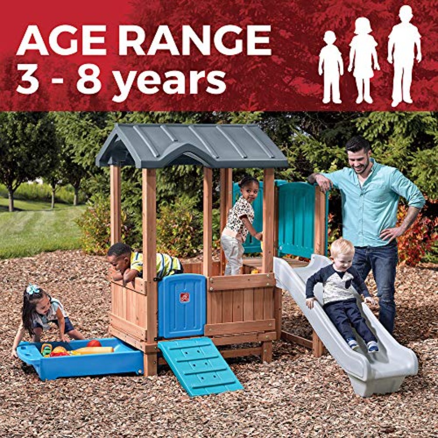 Woodland Adventure Playhouse & - Kids Outdoor Adventure reseña y precio
