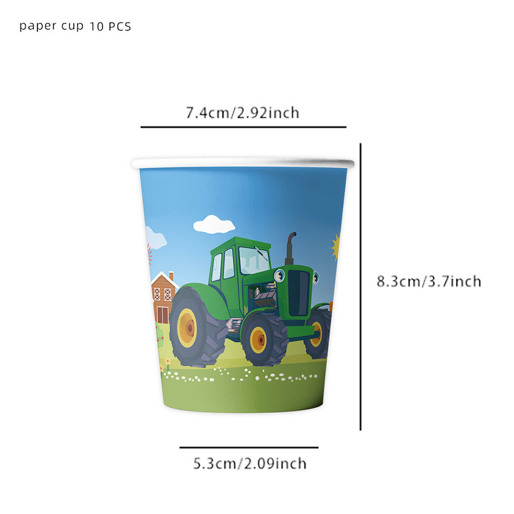 Tractor de granja verde, decor - Kids Outdoor Excavator reseña y precio