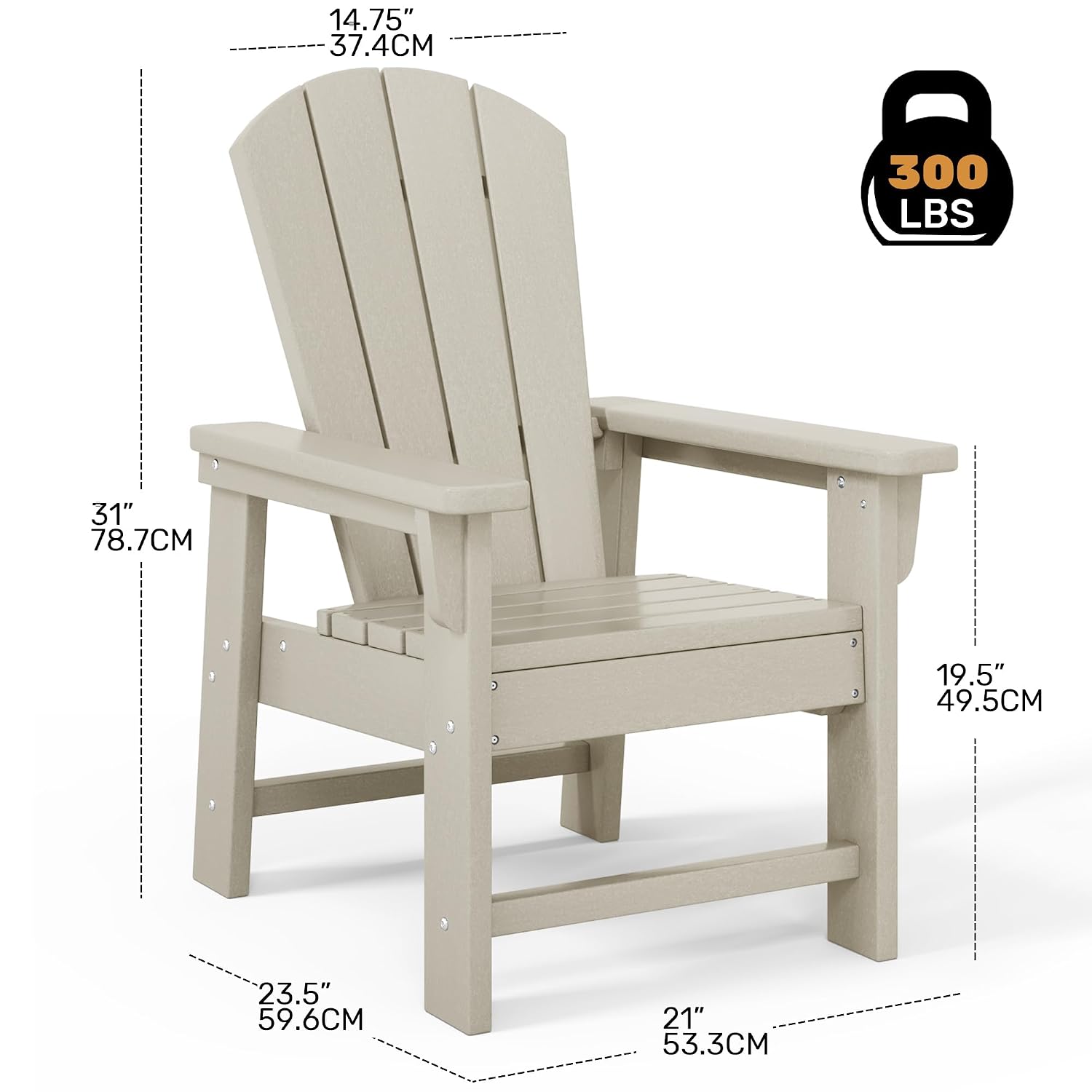 Juego de 2 Sillas Infantiles p - Kids Outdoor Loungers reseña y precio