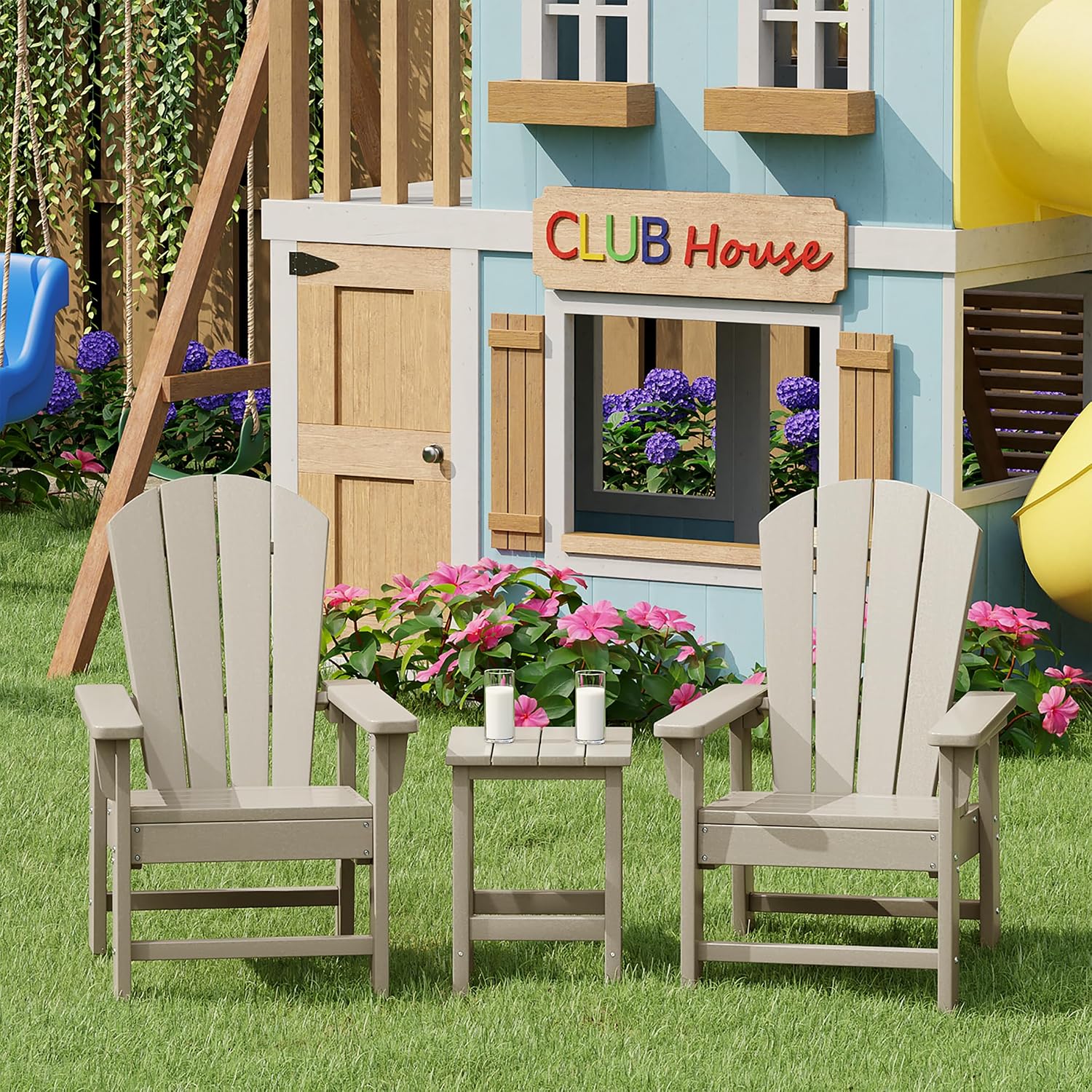 Juego de 2 Sillas Infantiles p - Kids Outdoor Loungers reseña y precio