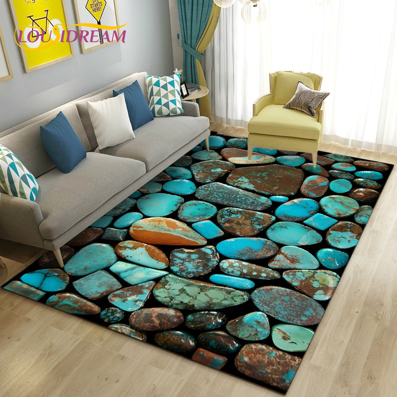 Alfombra de área de piedra de  - Kids Outdoor Flooring reseña y precio