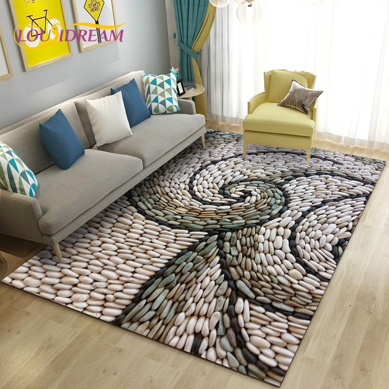 Alfombra de área de piedra de  - Kids Outdoor Flooring reseña y precio